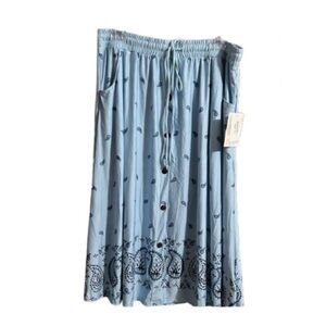 #418 NWT Lularoe Marsha skirt large